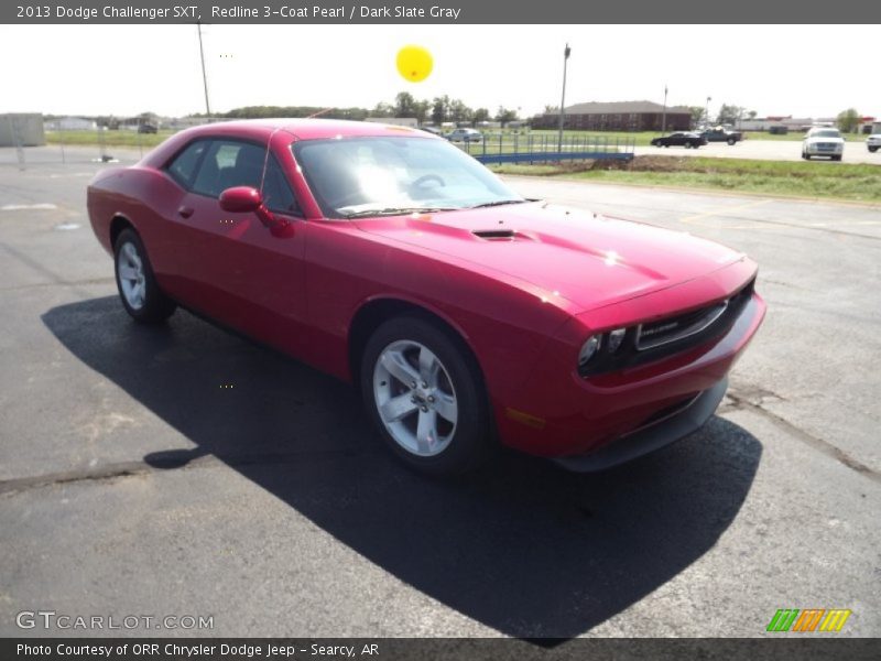 Redline 3-Coat Pearl / Dark Slate Gray 2013 Dodge Challenger SXT
