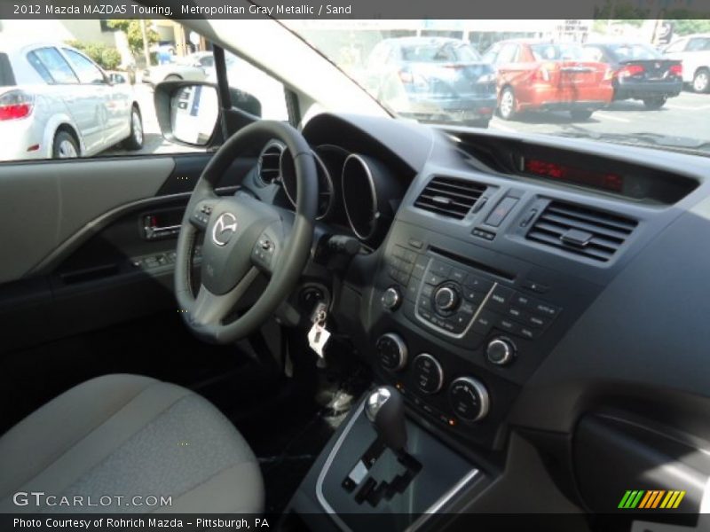 Metropolitan Gray Metallic / Sand 2012 Mazda MAZDA5 Touring