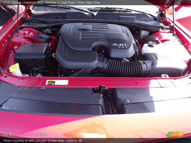 Redline 3-Coat Pearl / Dark Slate Gray 2013 Dodge Challenger SXT