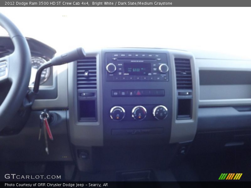 Bright White / Dark Slate/Medium Graystone 2012 Dodge Ram 3500 HD ST Crew Cab 4x4