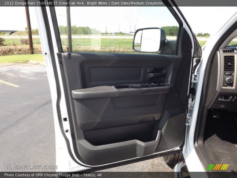 Bright White / Dark Slate/Medium Graystone 2012 Dodge Ram 3500 HD ST Crew Cab 4x4