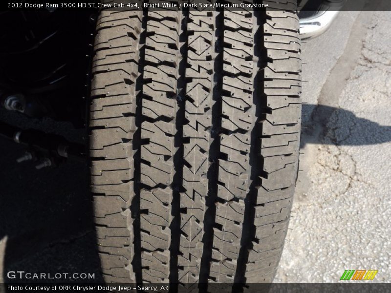 Bright White / Dark Slate/Medium Graystone 2012 Dodge Ram 3500 HD ST Crew Cab 4x4