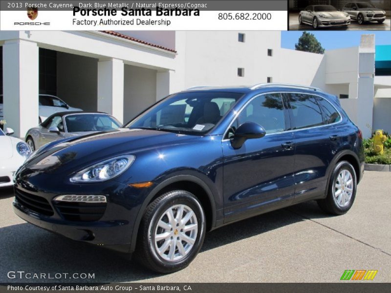 Dark Blue Metallic / Natural Espresso/Cognac 2013 Porsche Cayenne