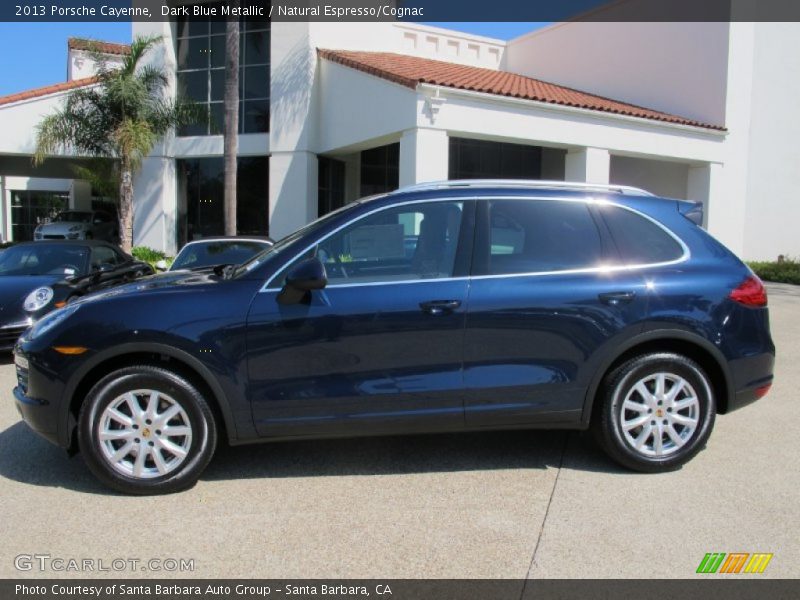 Dark Blue Metallic / Natural Espresso/Cognac 2013 Porsche Cayenne