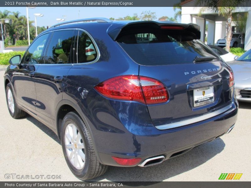Dark Blue Metallic / Natural Espresso/Cognac 2013 Porsche Cayenne