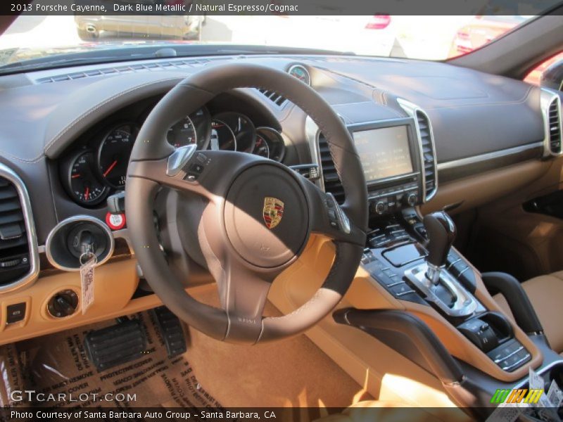 Dark Blue Metallic / Natural Espresso/Cognac 2013 Porsche Cayenne