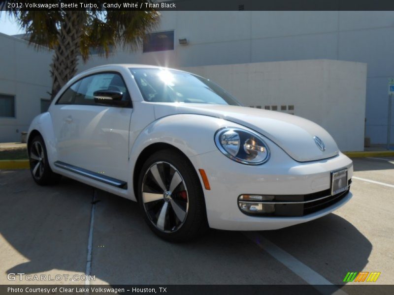 Candy White / Titan Black 2012 Volkswagen Beetle Turbo