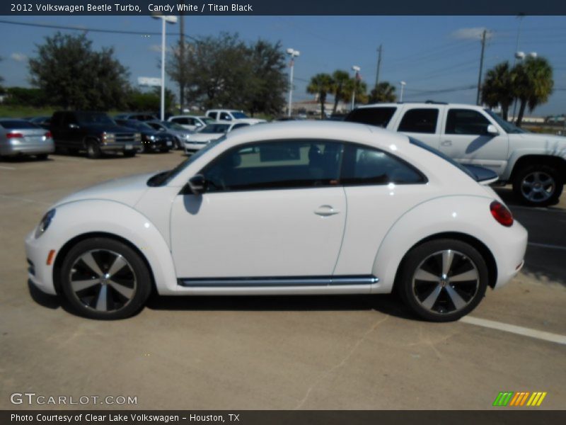 Candy White / Titan Black 2012 Volkswagen Beetle Turbo