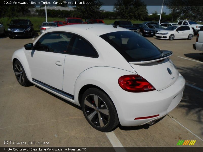 Candy White / Titan Black 2012 Volkswagen Beetle Turbo