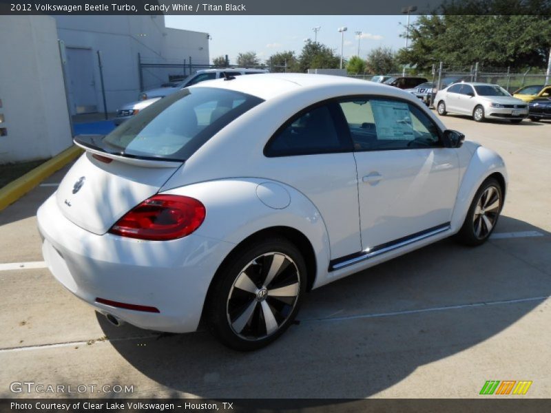 Candy White / Titan Black 2012 Volkswagen Beetle Turbo