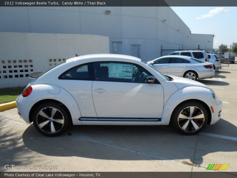 Candy White / Titan Black 2012 Volkswagen Beetle Turbo