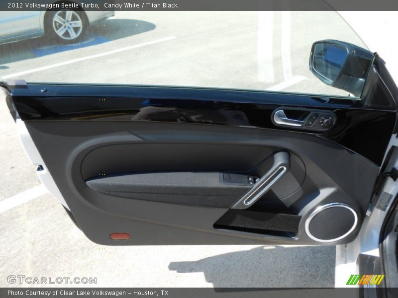 Candy White / Titan Black 2012 Volkswagen Beetle Turbo