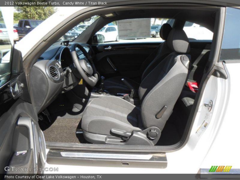 Candy White / Titan Black 2012 Volkswagen Beetle Turbo
