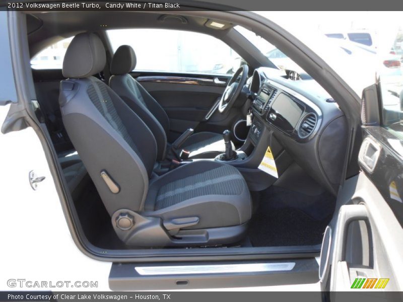 Candy White / Titan Black 2012 Volkswagen Beetle Turbo