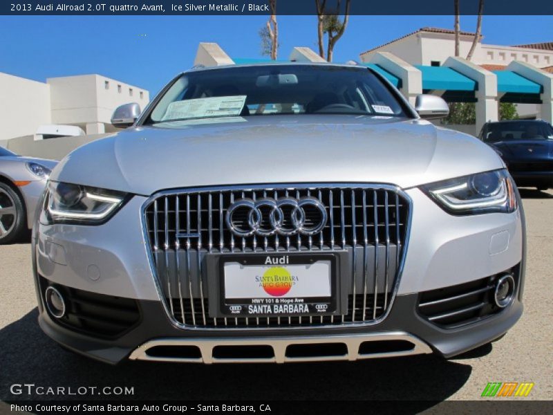 Ice Silver Metallic / Black 2013 Audi Allroad 2.0T quattro Avant