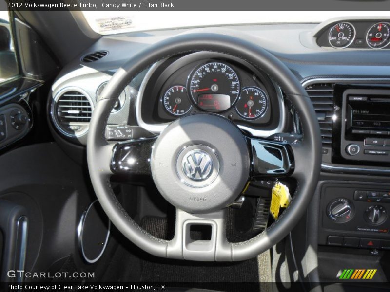 Candy White / Titan Black 2012 Volkswagen Beetle Turbo