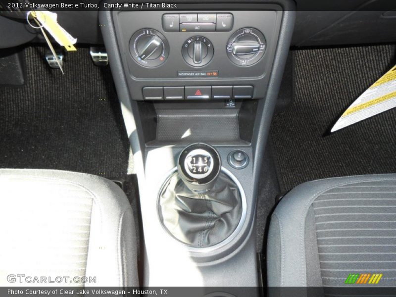 Candy White / Titan Black 2012 Volkswagen Beetle Turbo