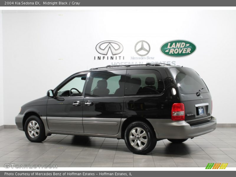 Midnight Black / Gray 2004 Kia Sedona EX