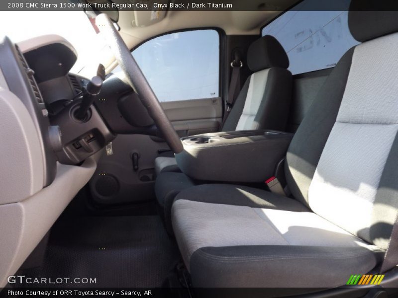 Onyx Black / Dark Titanium 2008 GMC Sierra 1500 Work Truck Regular Cab