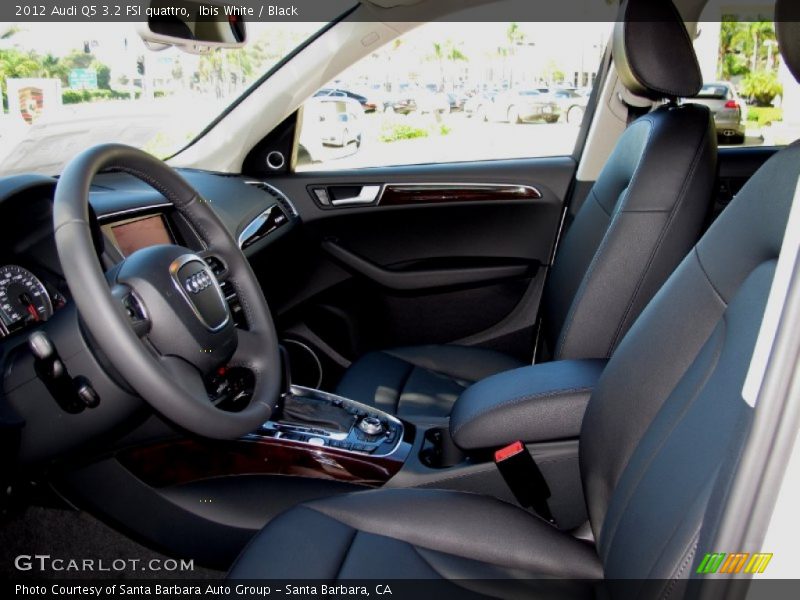 Ibis White / Black 2012 Audi Q5 3.2 FSI quattro
