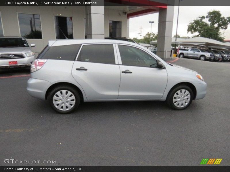 Silver Streak Mica / Dark Charcoal 2007 Toyota Matrix