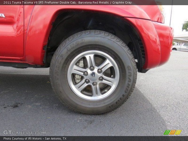 Barcelona Red Metallic / Graphite Gray 2011 Toyota Tacoma V6 SR5 PreRunner Double Cab