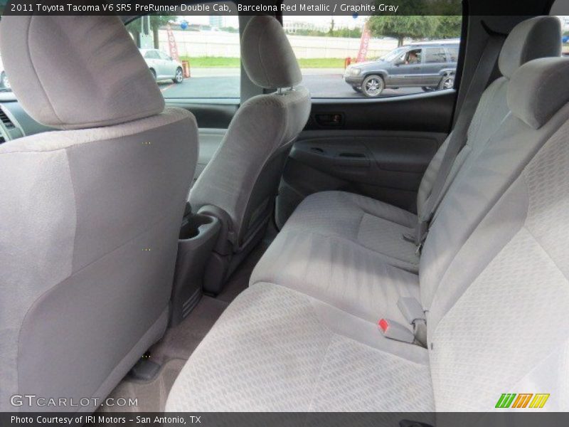 Barcelona Red Metallic / Graphite Gray 2011 Toyota Tacoma V6 SR5 PreRunner Double Cab