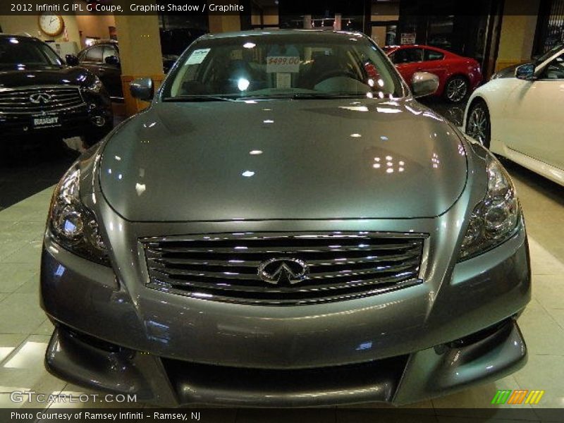 Graphite Shadow / Graphite 2012 Infiniti G IPL G Coupe