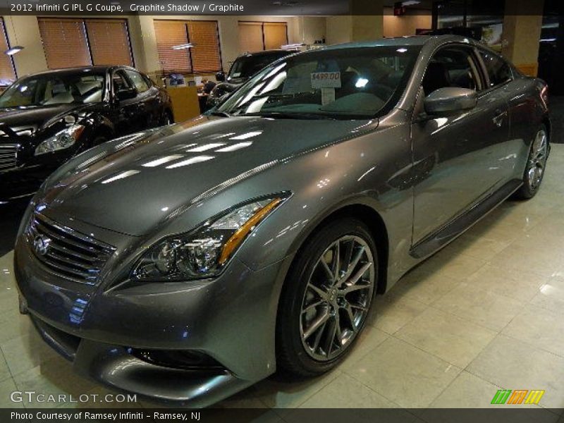 Graphite Shadow / Graphite 2012 Infiniti G IPL G Coupe