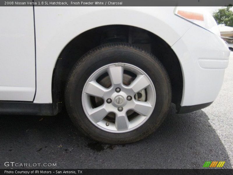 Fresh Powder White / Charcoal 2008 Nissan Versa 1.8 SL Hatchback