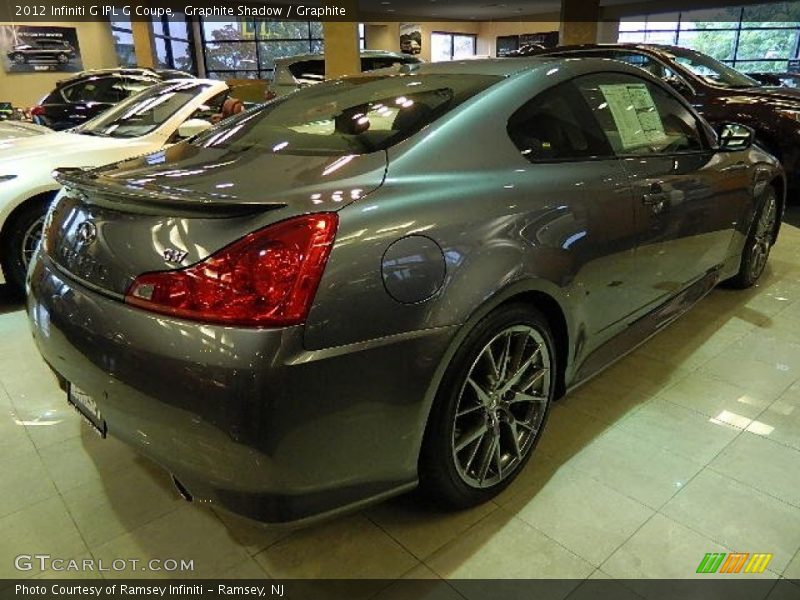 Graphite Shadow / Graphite 2012 Infiniti G IPL G Coupe