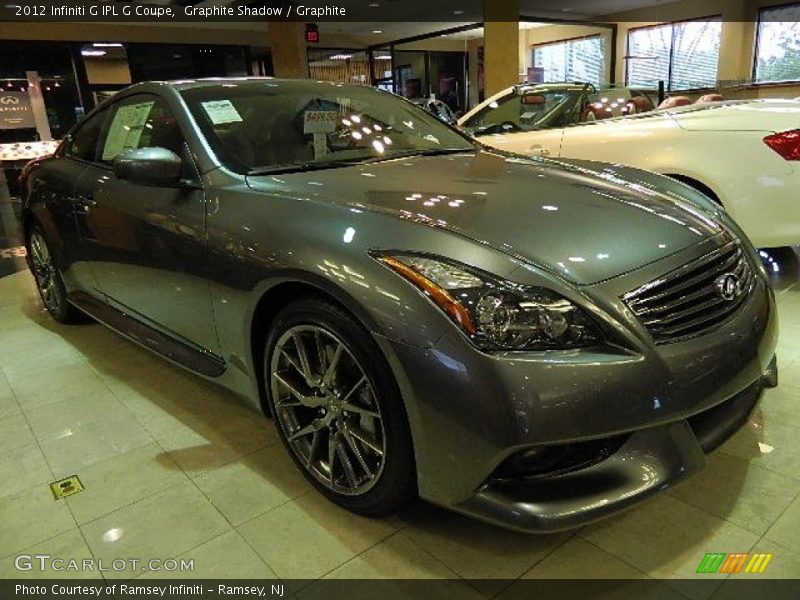 Graphite Shadow / Graphite 2012 Infiniti G IPL G Coupe