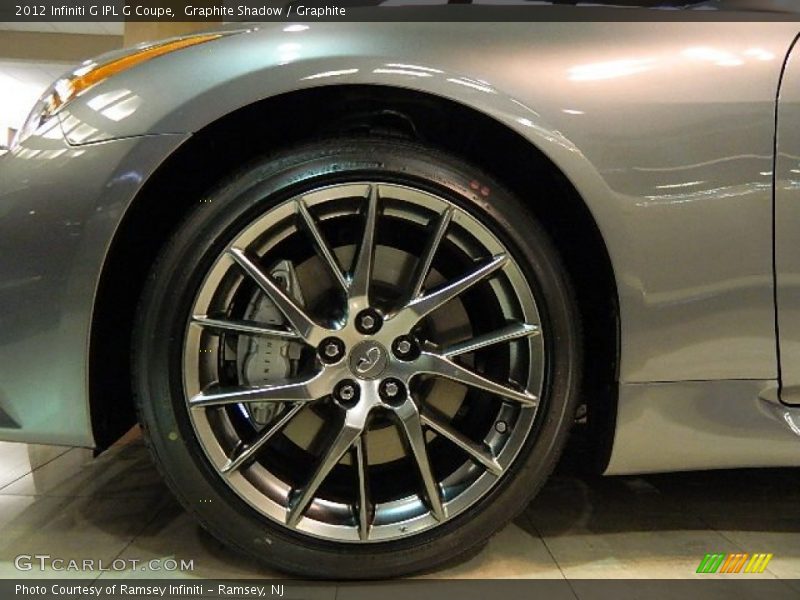 Graphite Shadow / Graphite 2012 Infiniti G IPL G Coupe