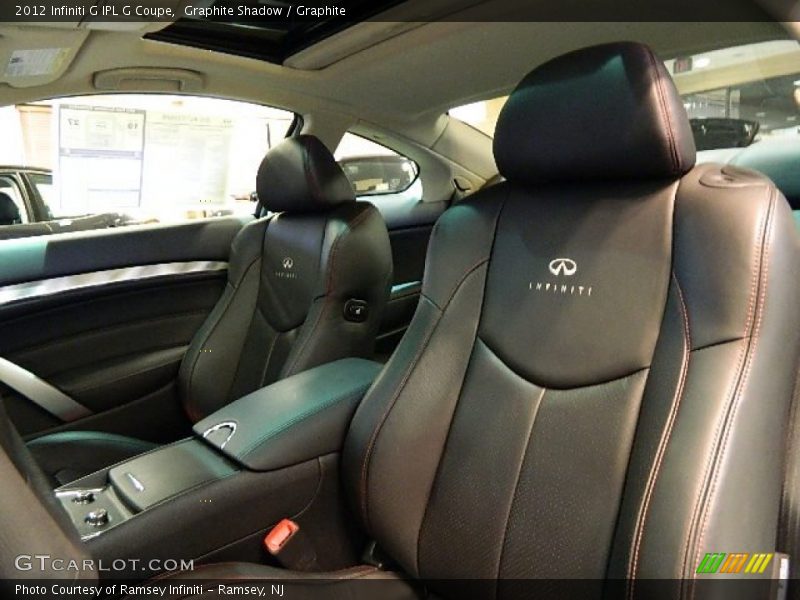 Graphite Shadow / Graphite 2012 Infiniti G IPL G Coupe