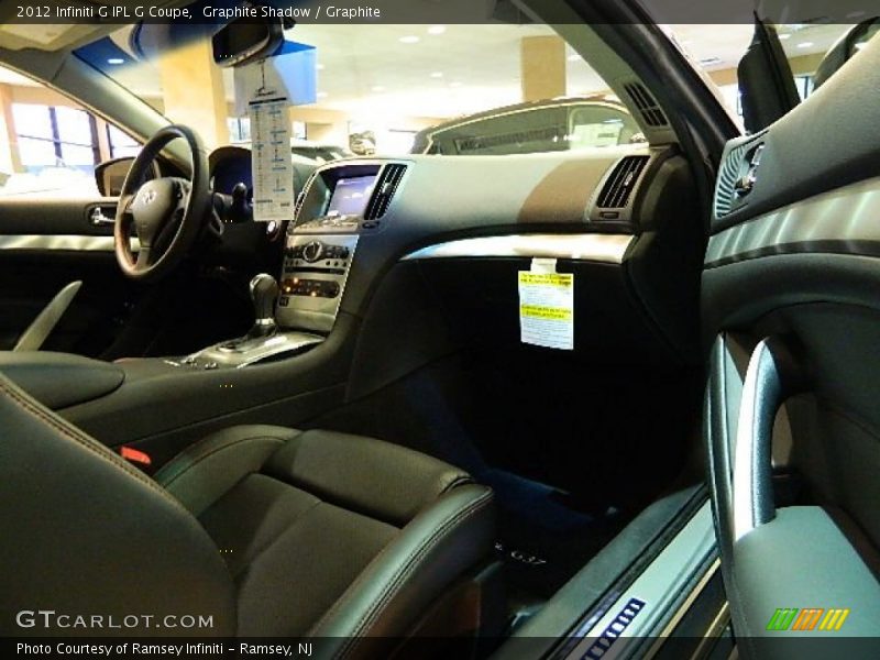 Graphite Shadow / Graphite 2012 Infiniti G IPL G Coupe