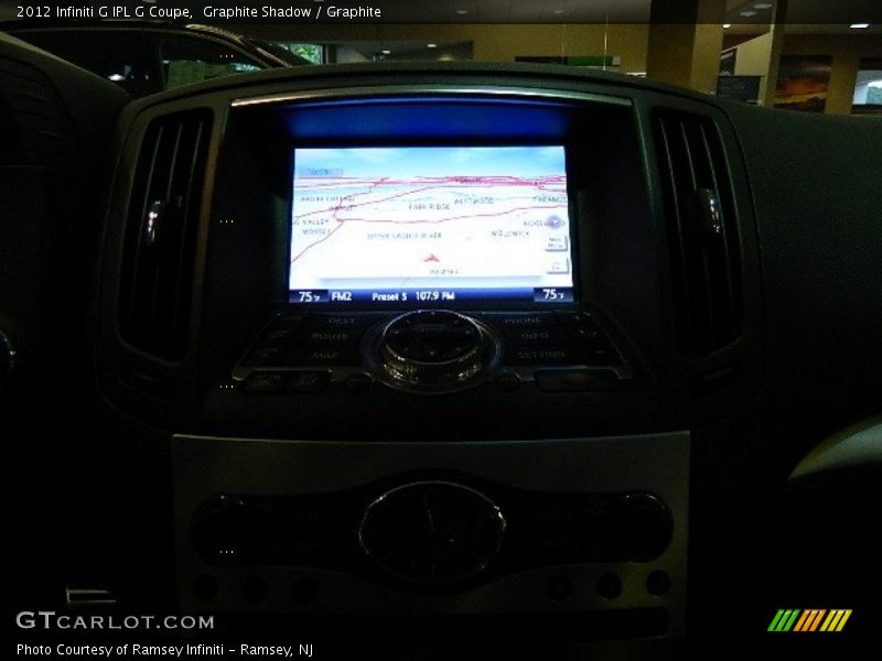 Graphite Shadow / Graphite 2012 Infiniti G IPL G Coupe