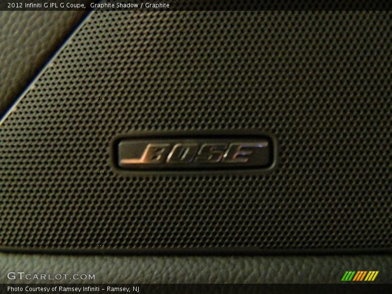 Graphite Shadow / Graphite 2012 Infiniti G IPL G Coupe