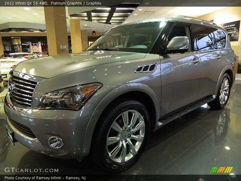 Front 3/4 View of 2012 QX 56 4WD