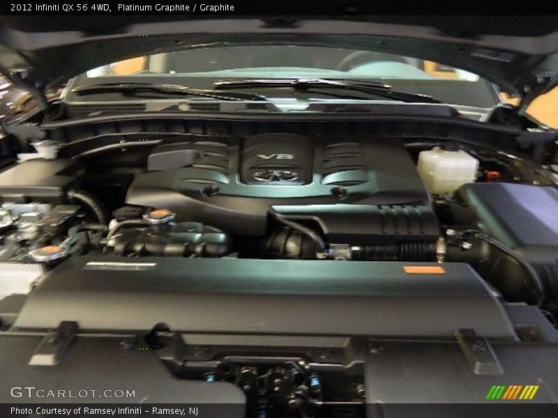 Platinum Graphite / Graphite 2012 Infiniti QX 56 4WD