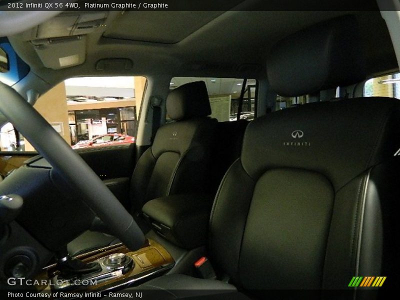 Platinum Graphite / Graphite 2012 Infiniti QX 56 4WD