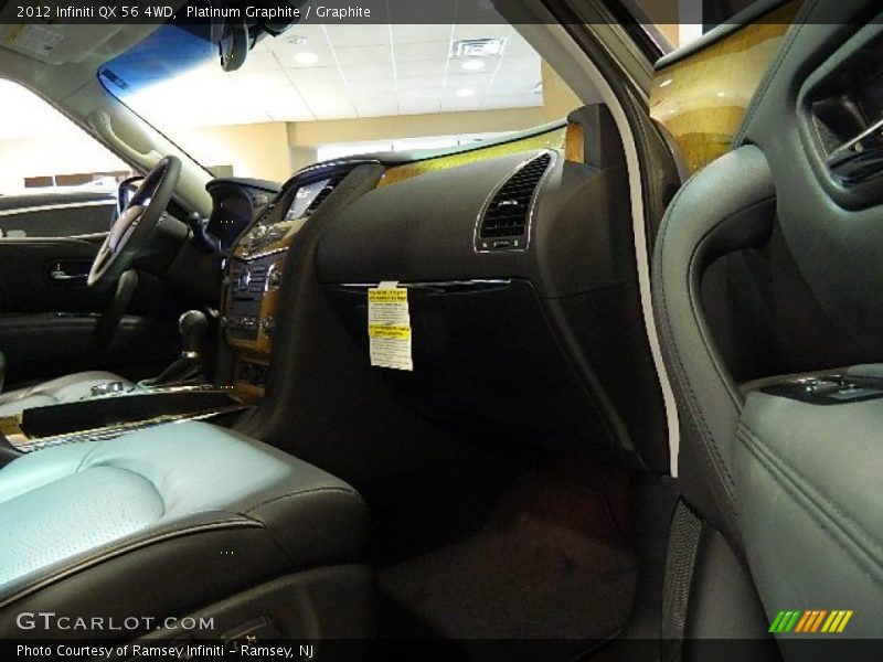 Platinum Graphite / Graphite 2012 Infiniti QX 56 4WD