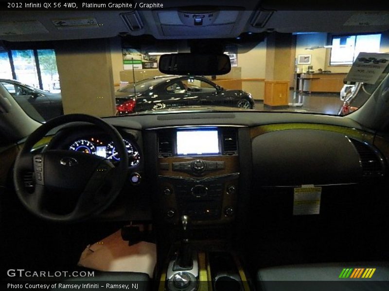 Platinum Graphite / Graphite 2012 Infiniti QX 56 4WD