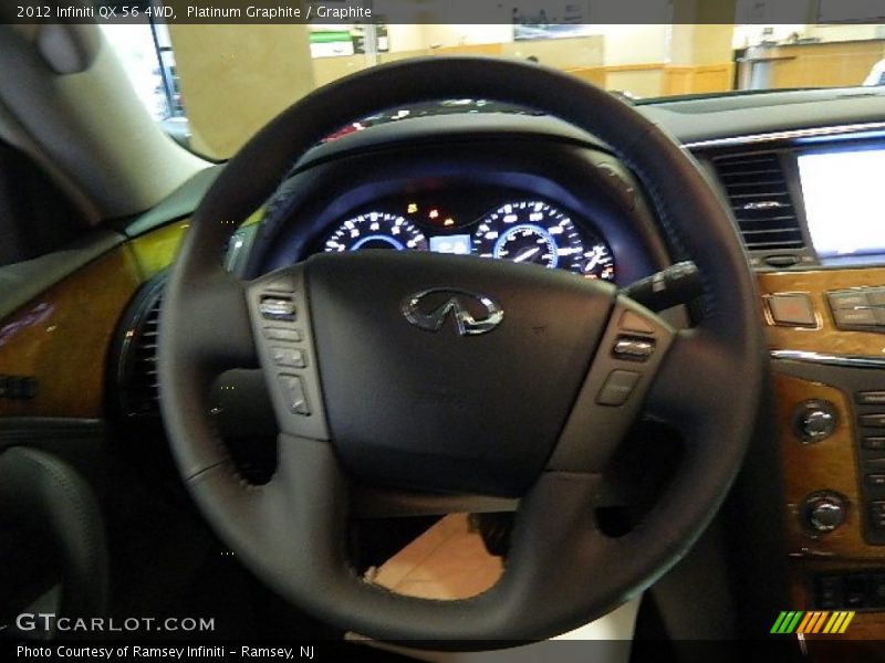 Platinum Graphite / Graphite 2012 Infiniti QX 56 4WD