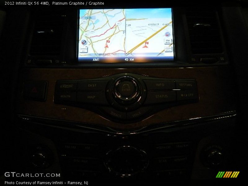 Platinum Graphite / Graphite 2012 Infiniti QX 56 4WD