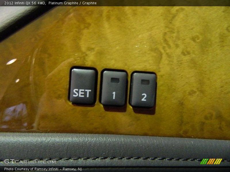 Platinum Graphite / Graphite 2012 Infiniti QX 56 4WD