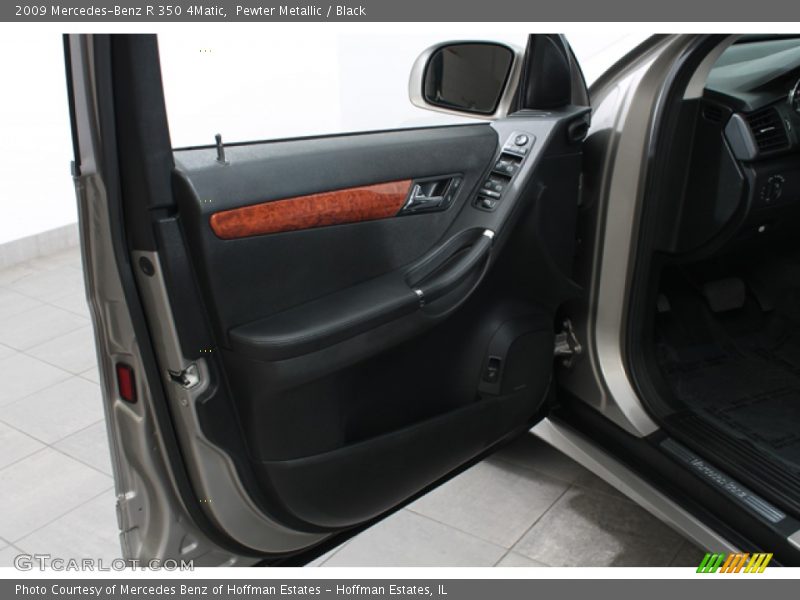 Pewter Metallic / Black 2009 Mercedes-Benz R 350 4Matic