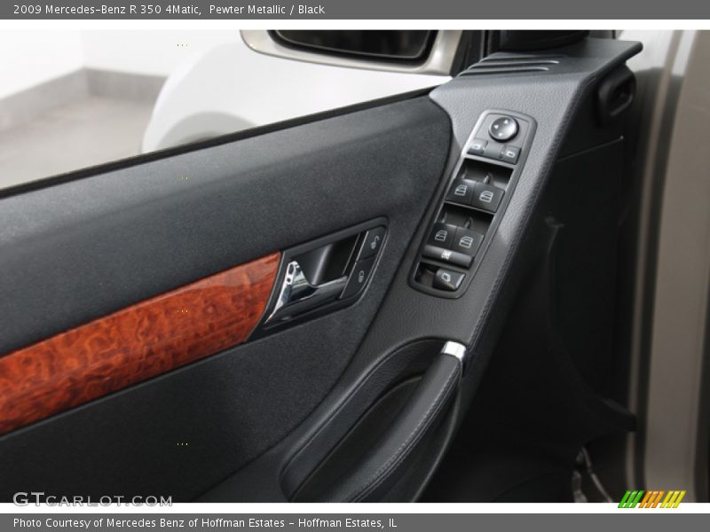 Pewter Metallic / Black 2009 Mercedes-Benz R 350 4Matic