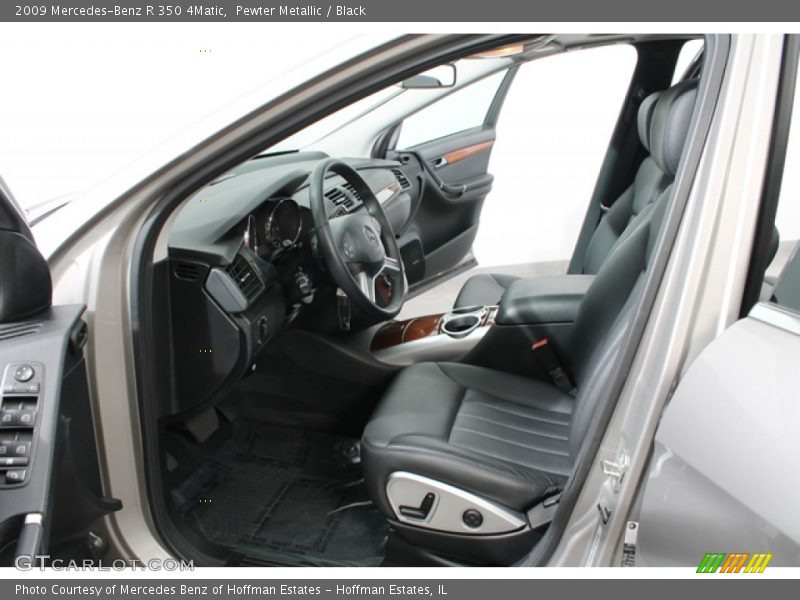 Pewter Metallic / Black 2009 Mercedes-Benz R 350 4Matic