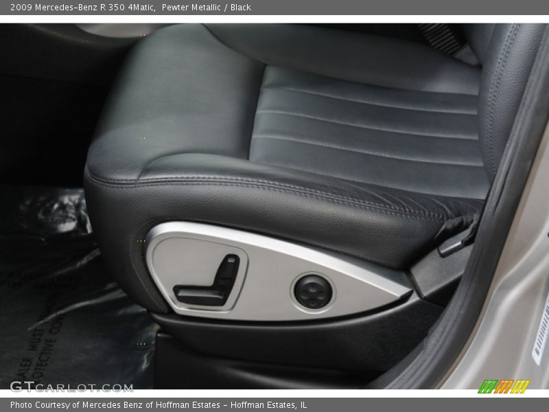 Pewter Metallic / Black 2009 Mercedes-Benz R 350 4Matic