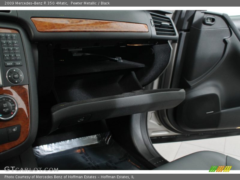 Pewter Metallic / Black 2009 Mercedes-Benz R 350 4Matic